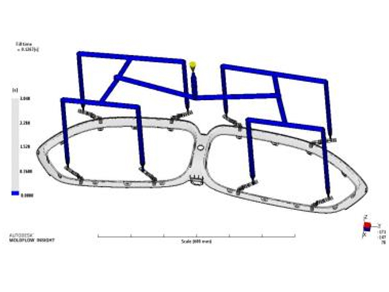 BMW 8 Kidney Grille Ring 、Tooling export to EU